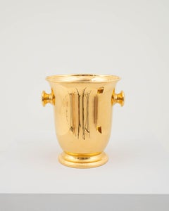 20th Century German Gold Plated Ice Bucket