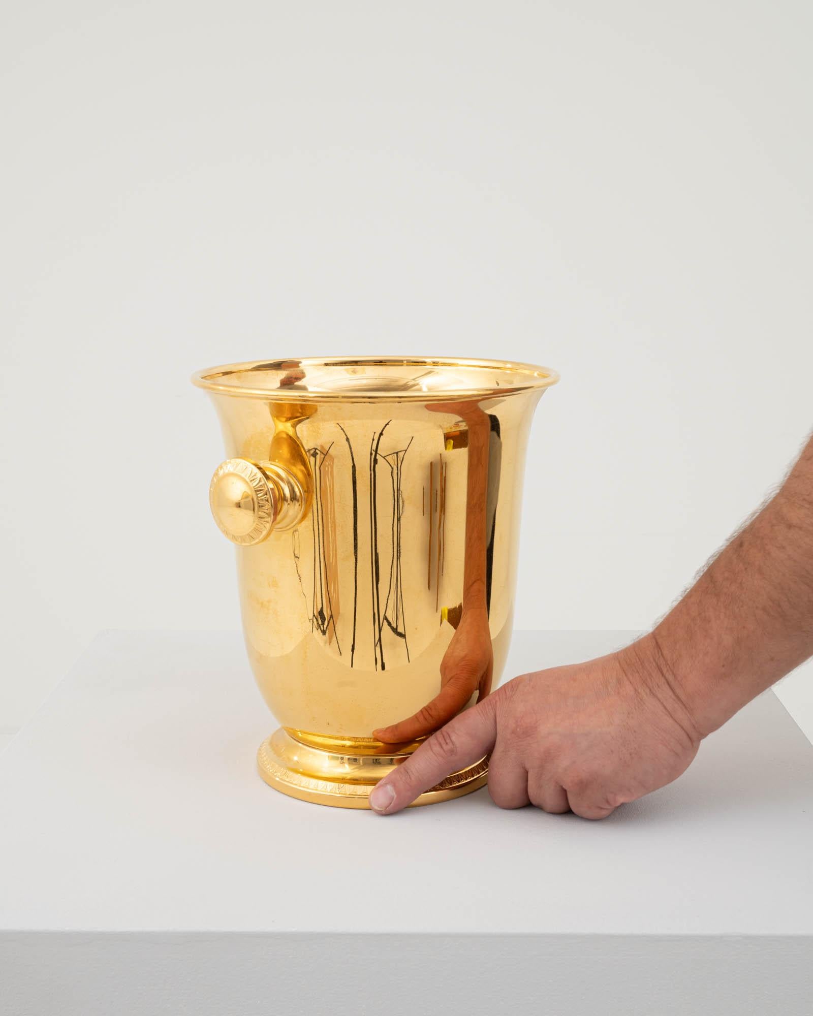 20th Century German Gold Plated Ice Bucket 1