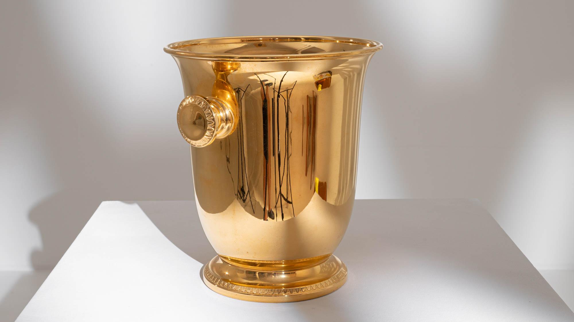 20th Century German Gold Plated Ice Bucket 3