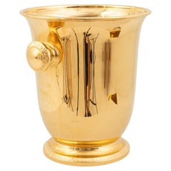 20th Century German Gold Plated Ice Bucket
