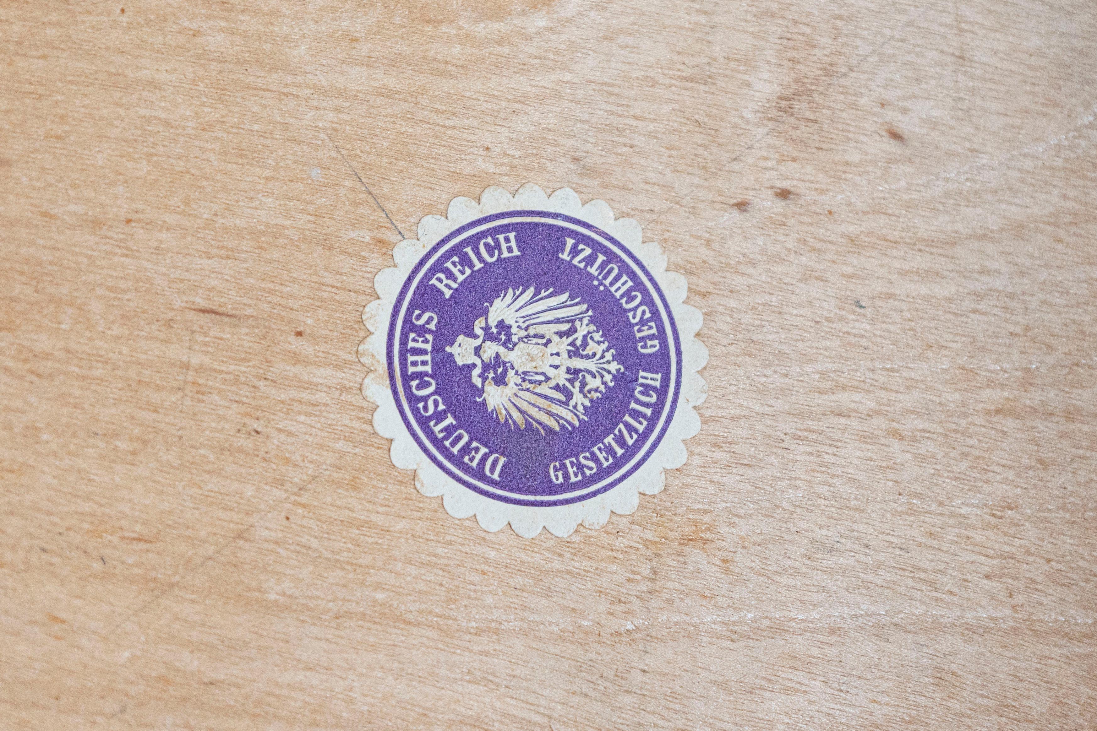 20th Century German Hat Box In Good Condition For Sale In Atlanta, GA