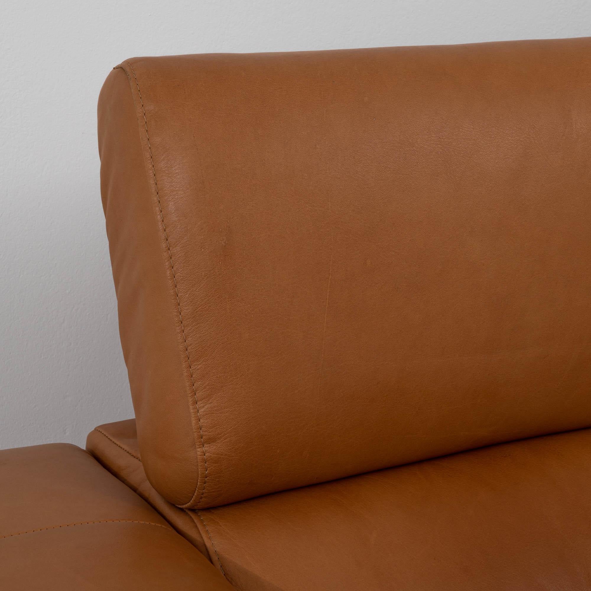 20th Century German Leather Corner Sofa 7