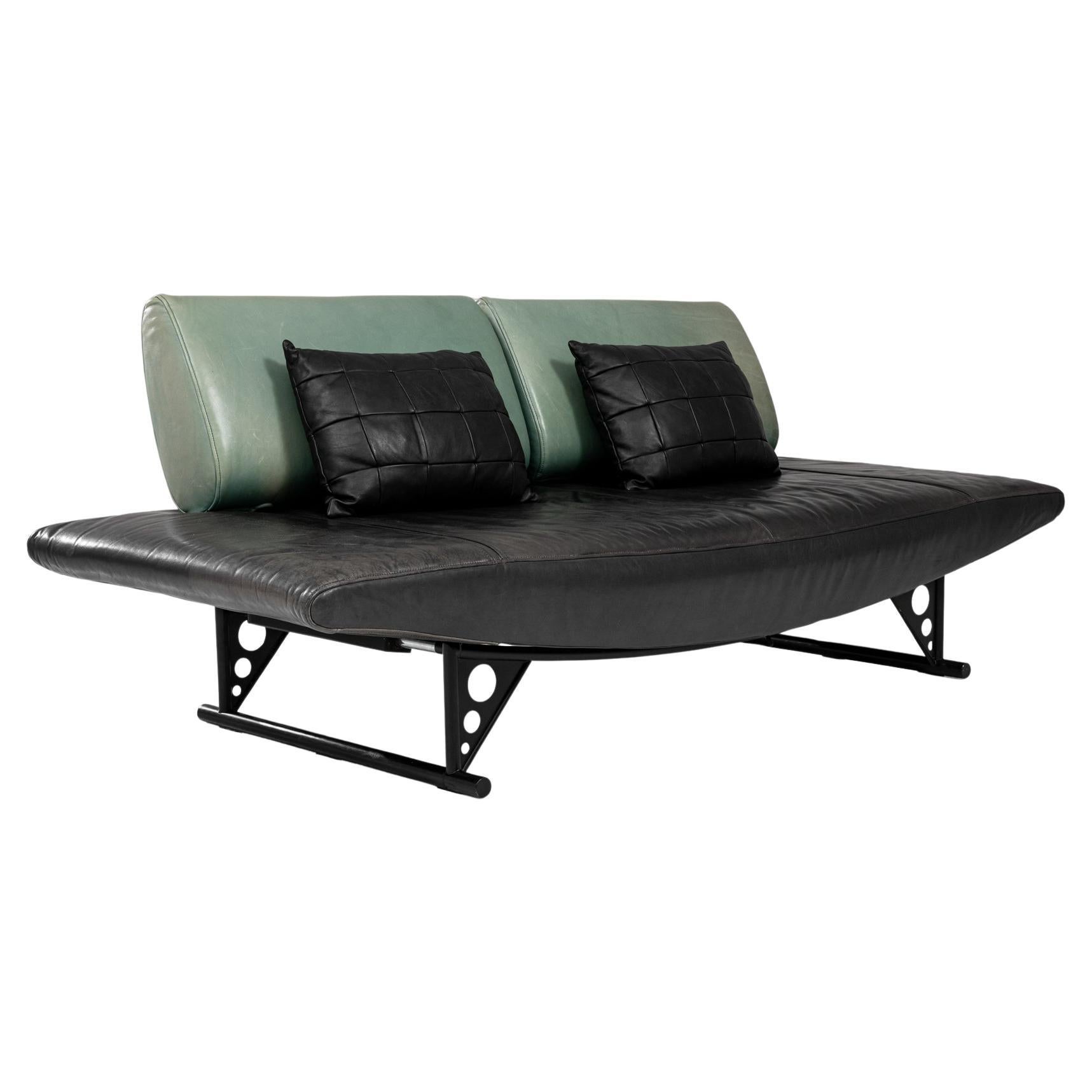20th Century German Leather Sofa "Cirrus" By Peter Maly