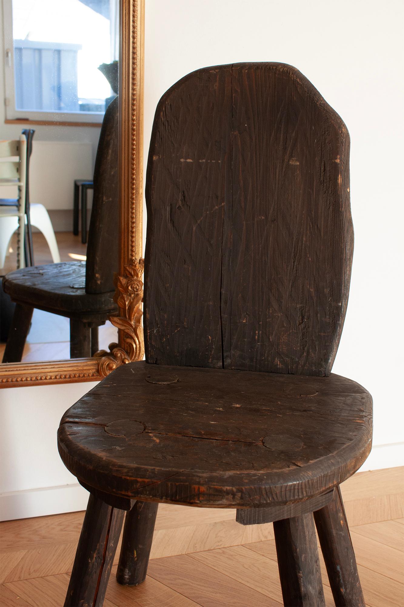 20th century German made Brutalist Chair For Sale 9