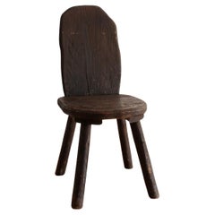 Silla Brutalista de fabricación alemana del siglo XX