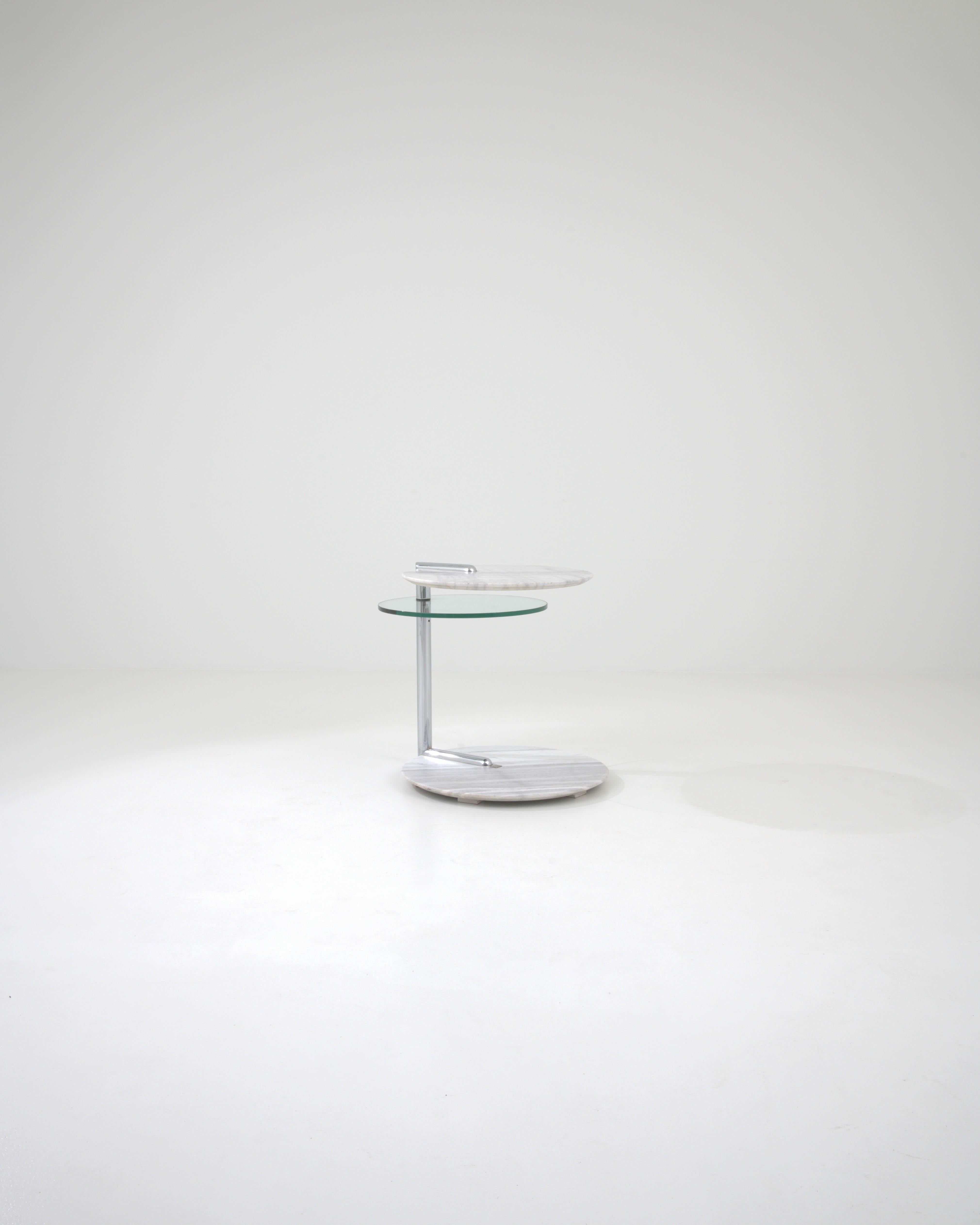 20th Century German Marble & Glass Coffee Table By Rolf Benz 2