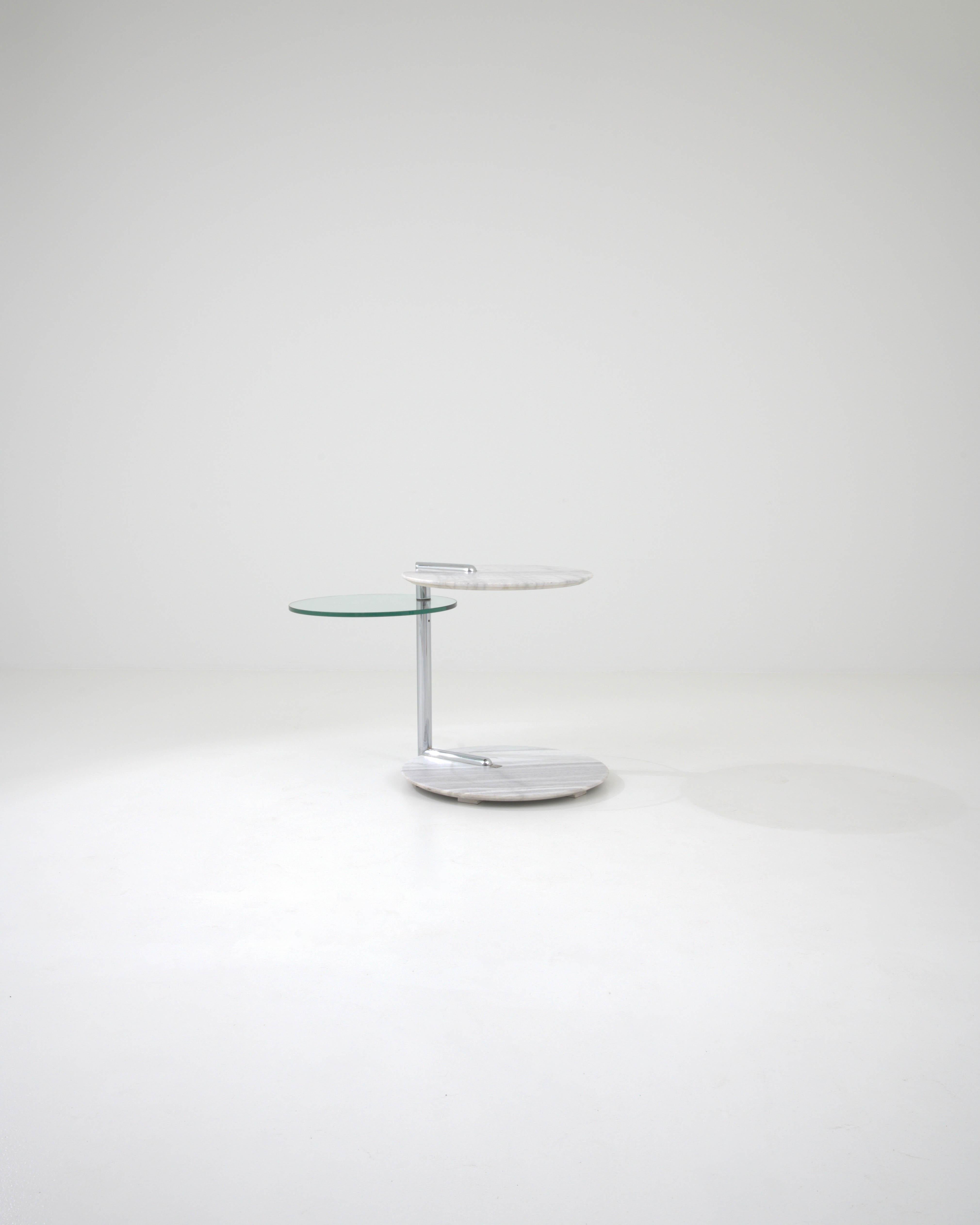 20th Century German Marble & Glass Coffee Table By Rolf Benz 4