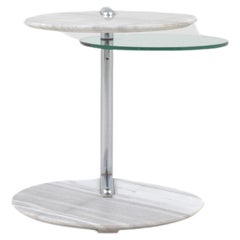 20th Century German Marble & Glass Coffee Table By Rolf Benz