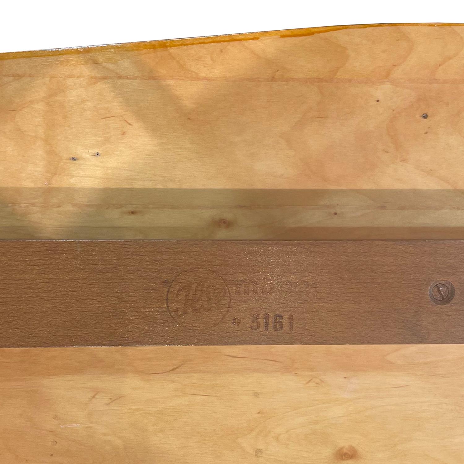 Table basse en bois d'érable moderne allemand du 20e siècle - Table de canapé par Ilse Möbel en vente 3