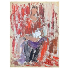 Peinture à l'huile moderniste allemande du XXe siècle, Mère et enfant
