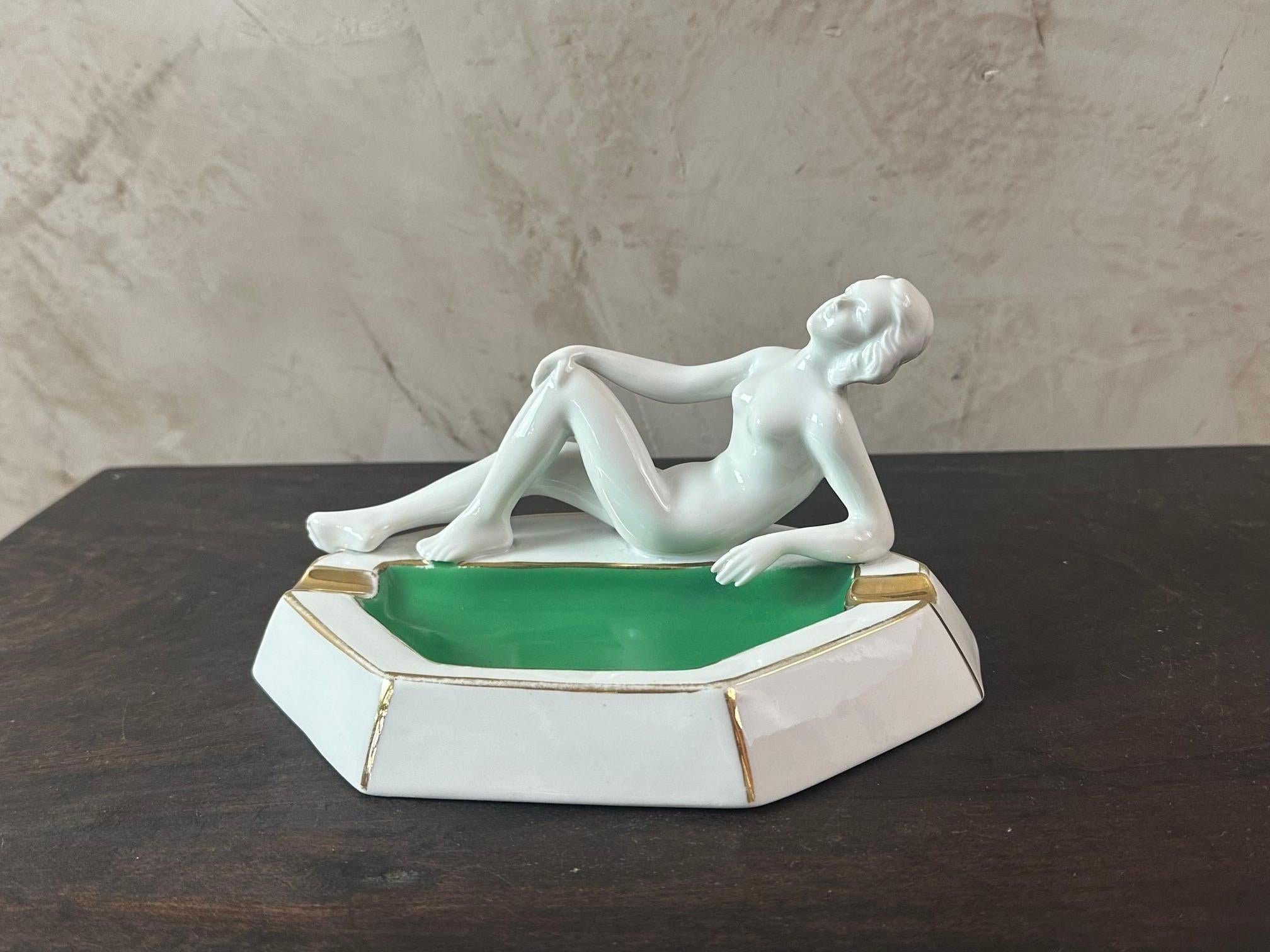Cendrier Art Déco allemand du 20ème siècle, années 1930 1