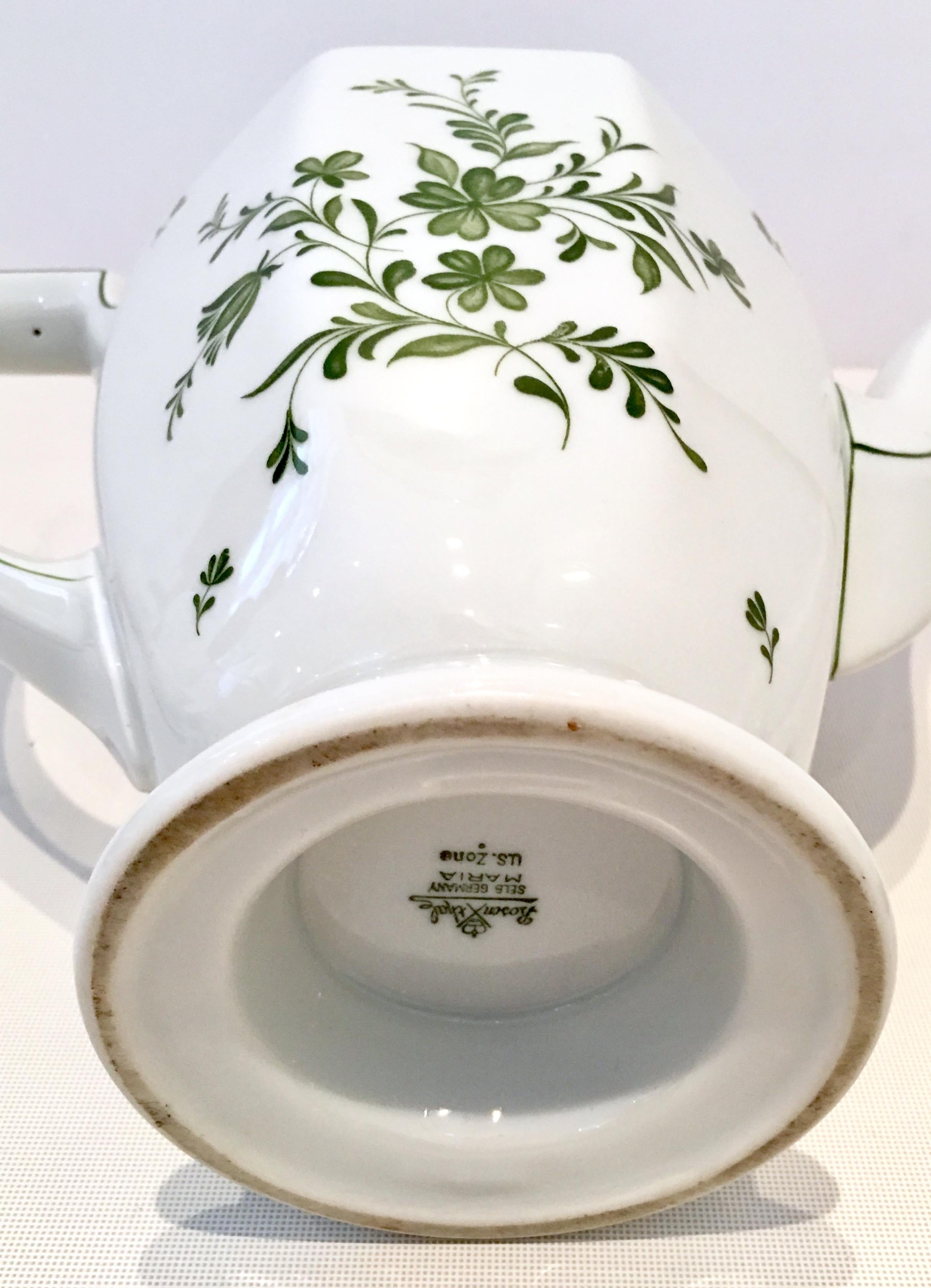 20th Century German Porcelain Tea Set 