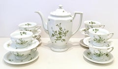 20th Century German Porcelain Tea Set "Maria" S/18 By Rosenthal