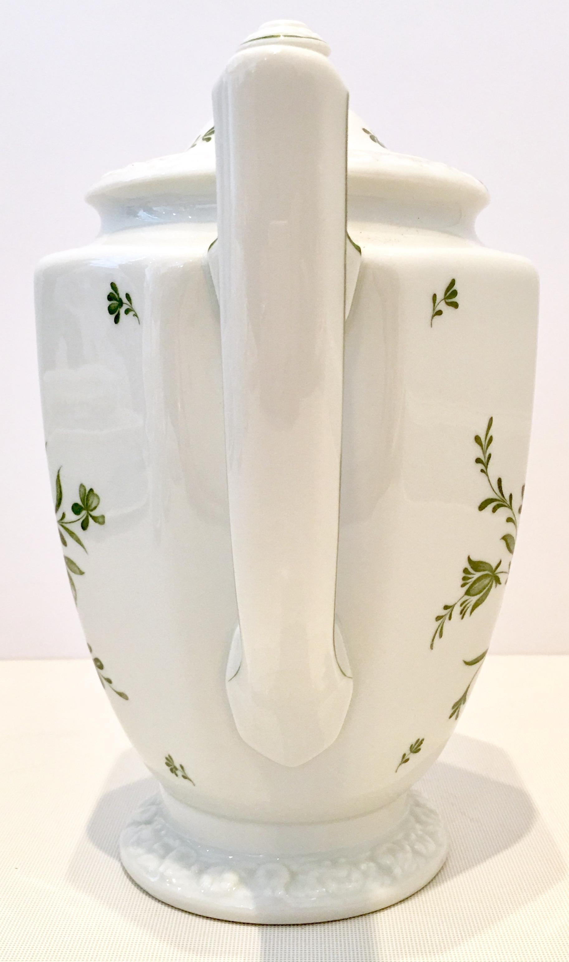 Hand-Painted 20th Century German Porcelain Tea Set 