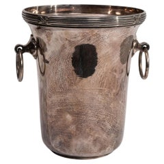20th Century German Silver Plated Champagne Bucket, Antique Serveware