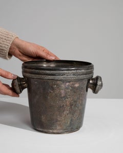 20th Century German Silver Plated Wine Cooler, Antique Serveware