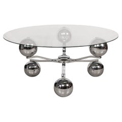 20th Century German "Space Age" Chrome Coffee Table