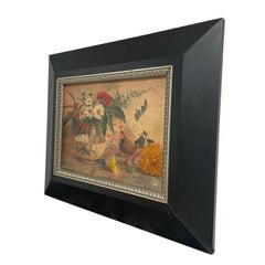 20th Century German Still Life Oil Painting with Flowers by Wilhelm Kricheldorff