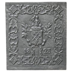 20th Century German Victorian Style 'Coat of Arms' Fireback / Backsplash