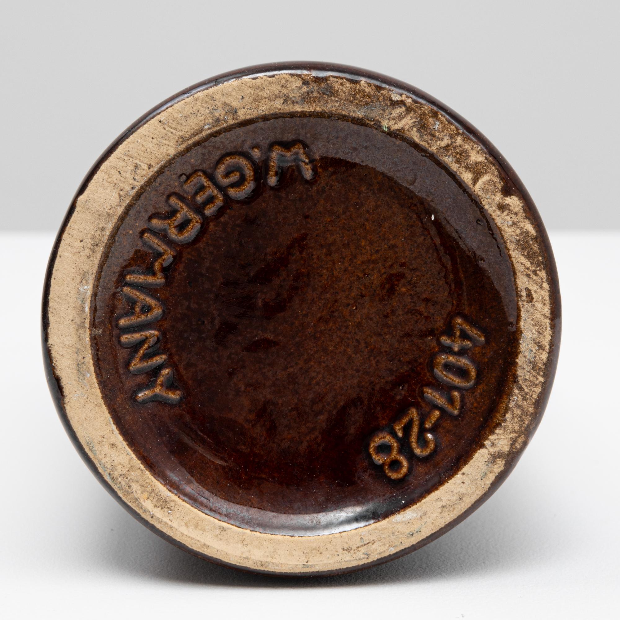 Vase en céramique allemande du 20e siècle 