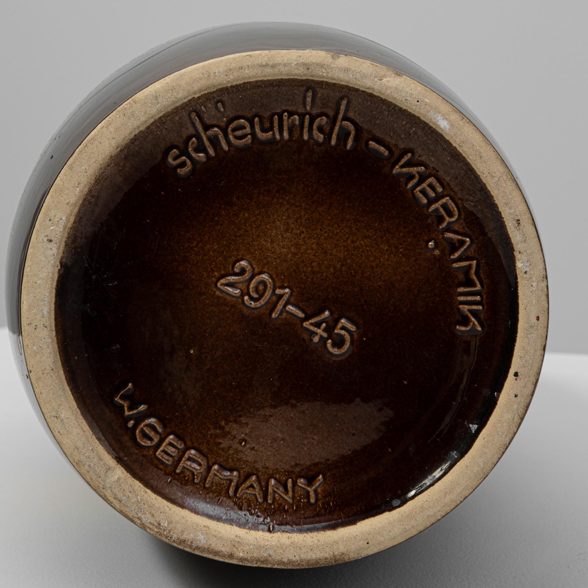 Vase en céramique allemande du 20e siècle 