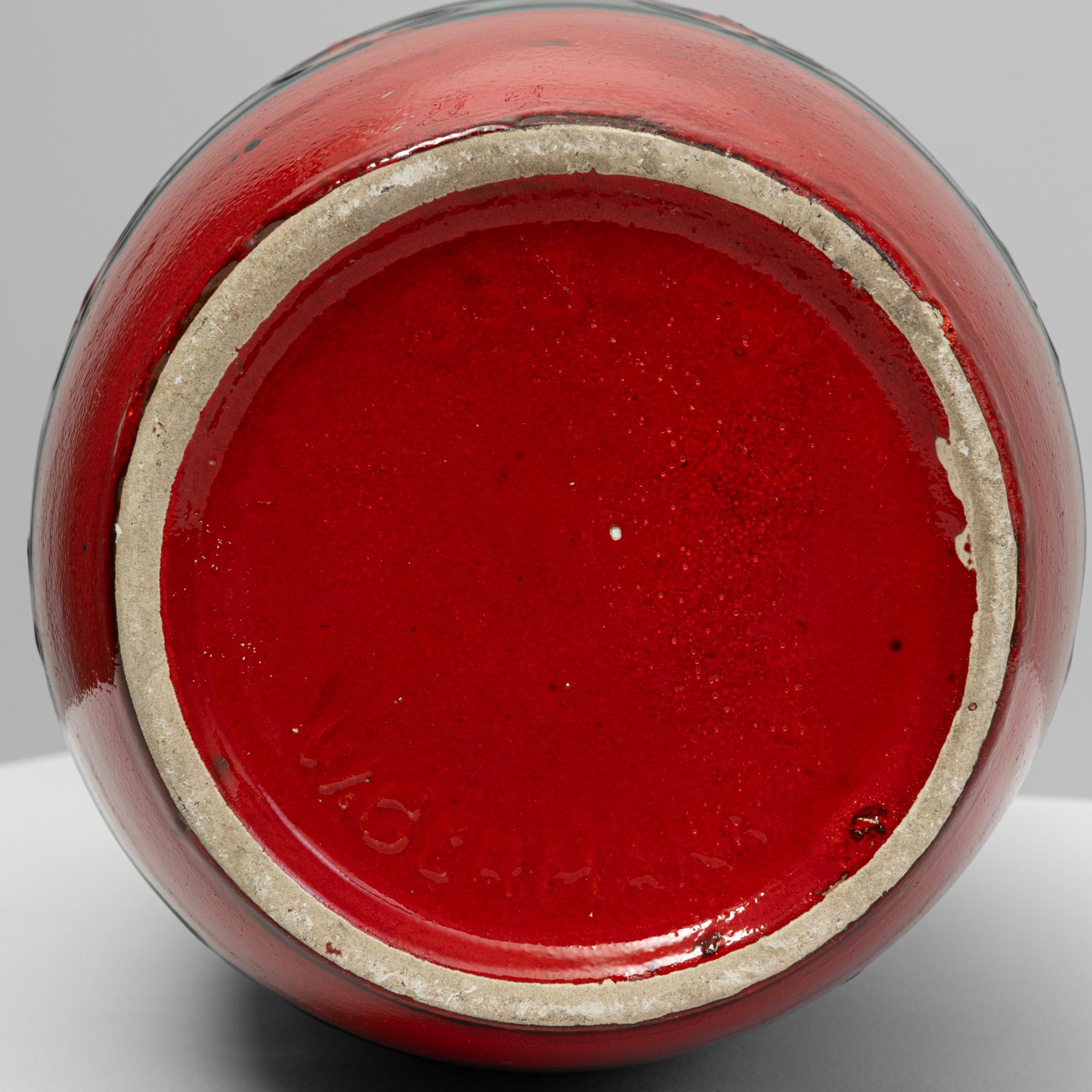 Vase en céramique allemande du 20e siècle 