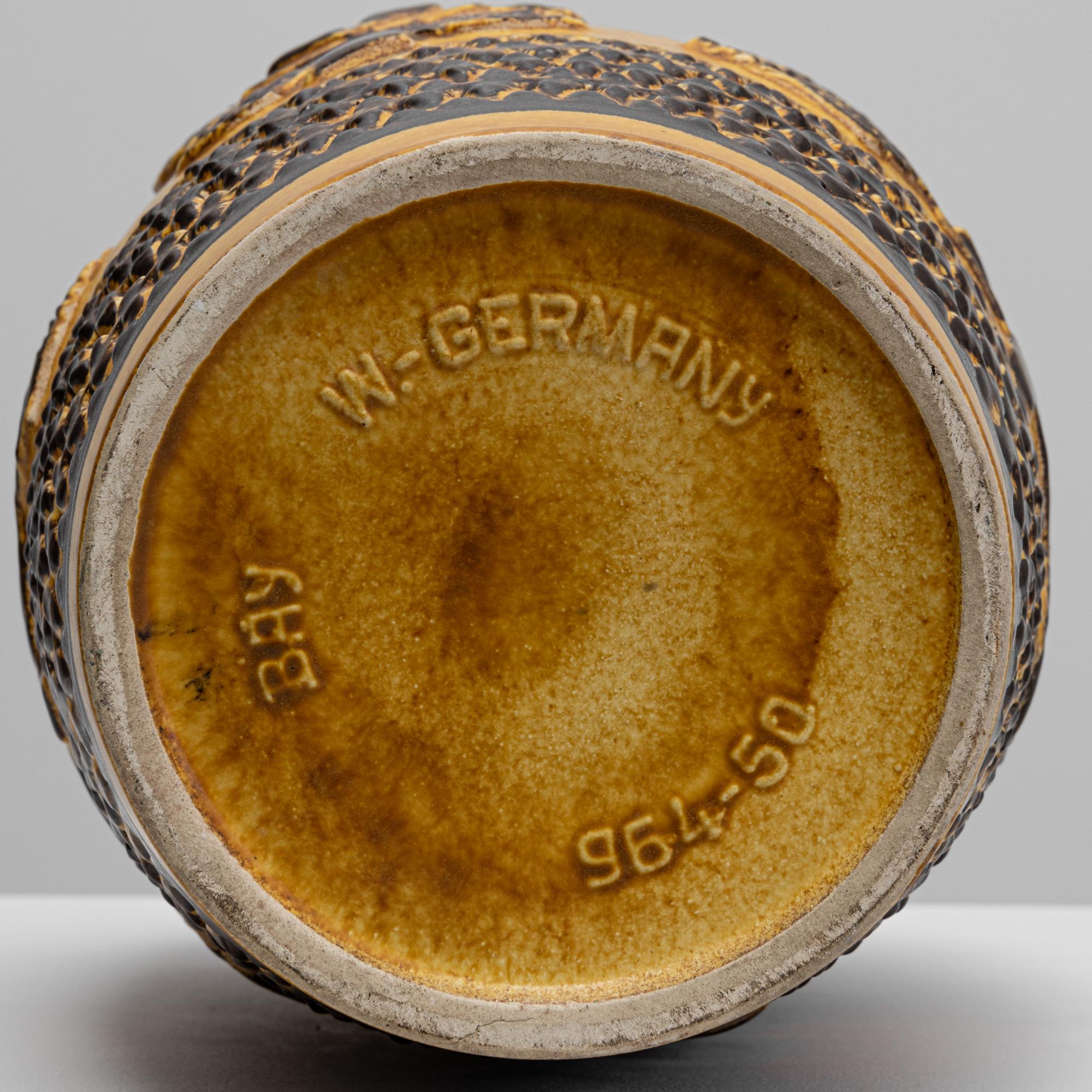 Vaso in ceramica tedesco del XX secolo 