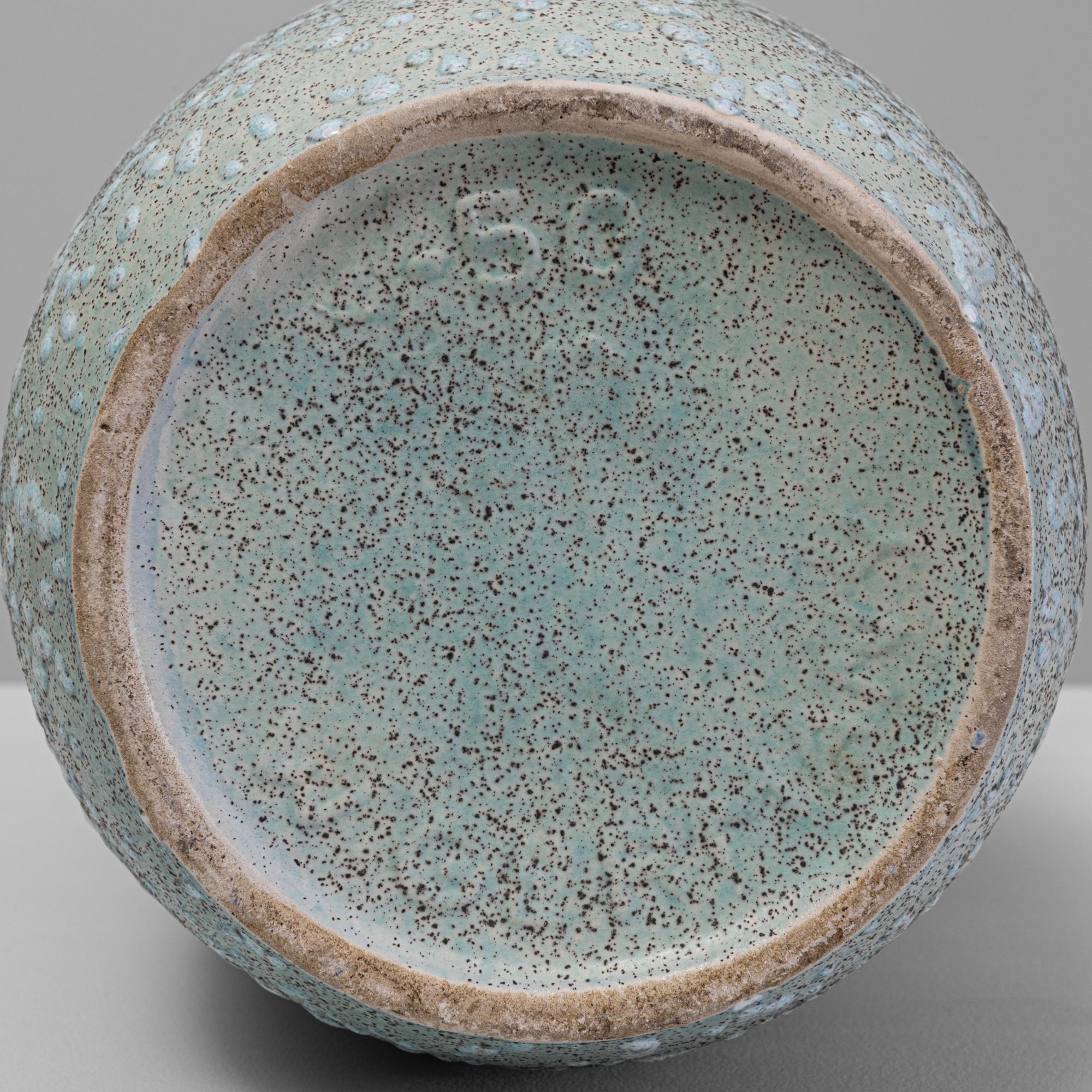 Jarrón de cerámica alemán del siglo XX 'W. Alemania