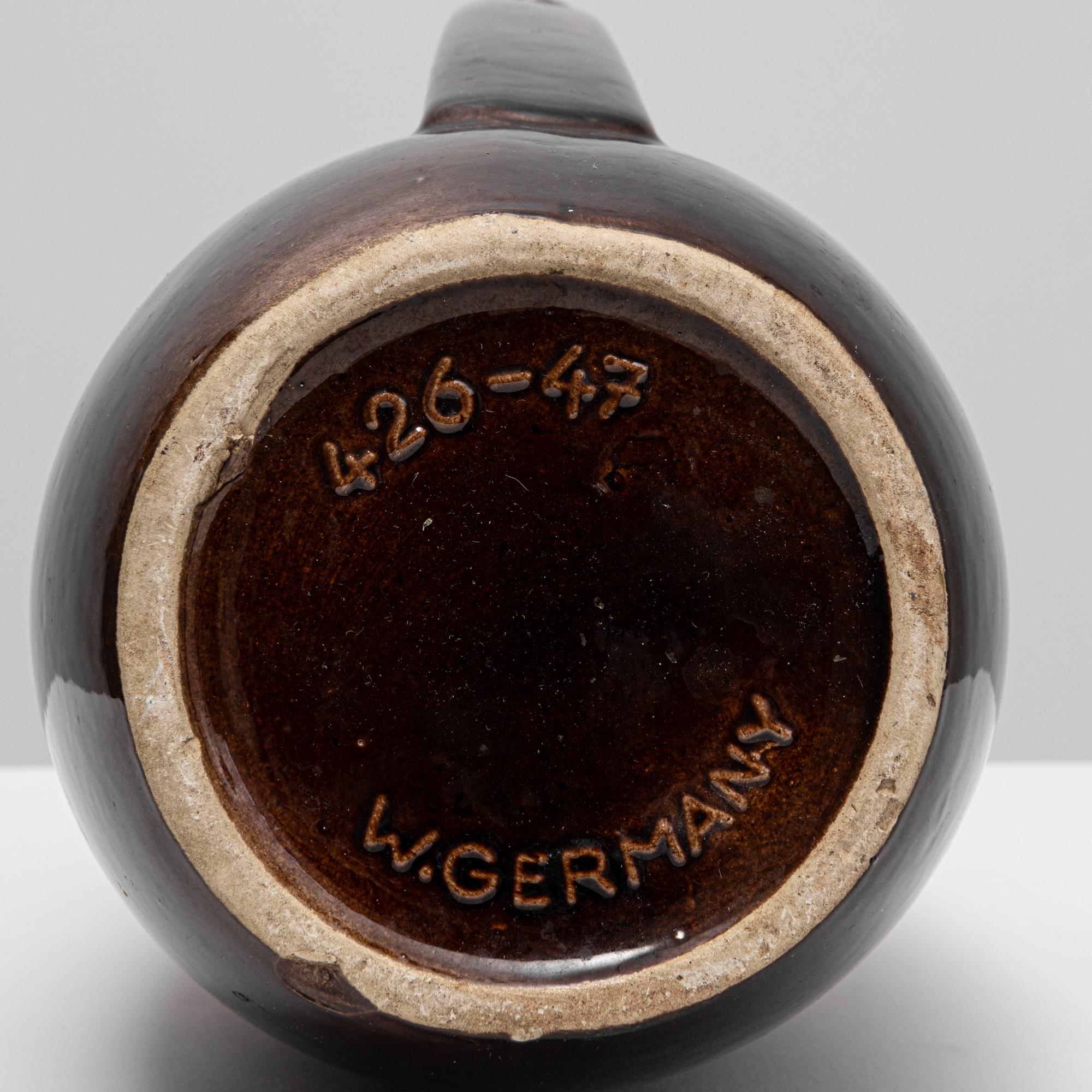 Vase en céramique allemande du 20e siècle 