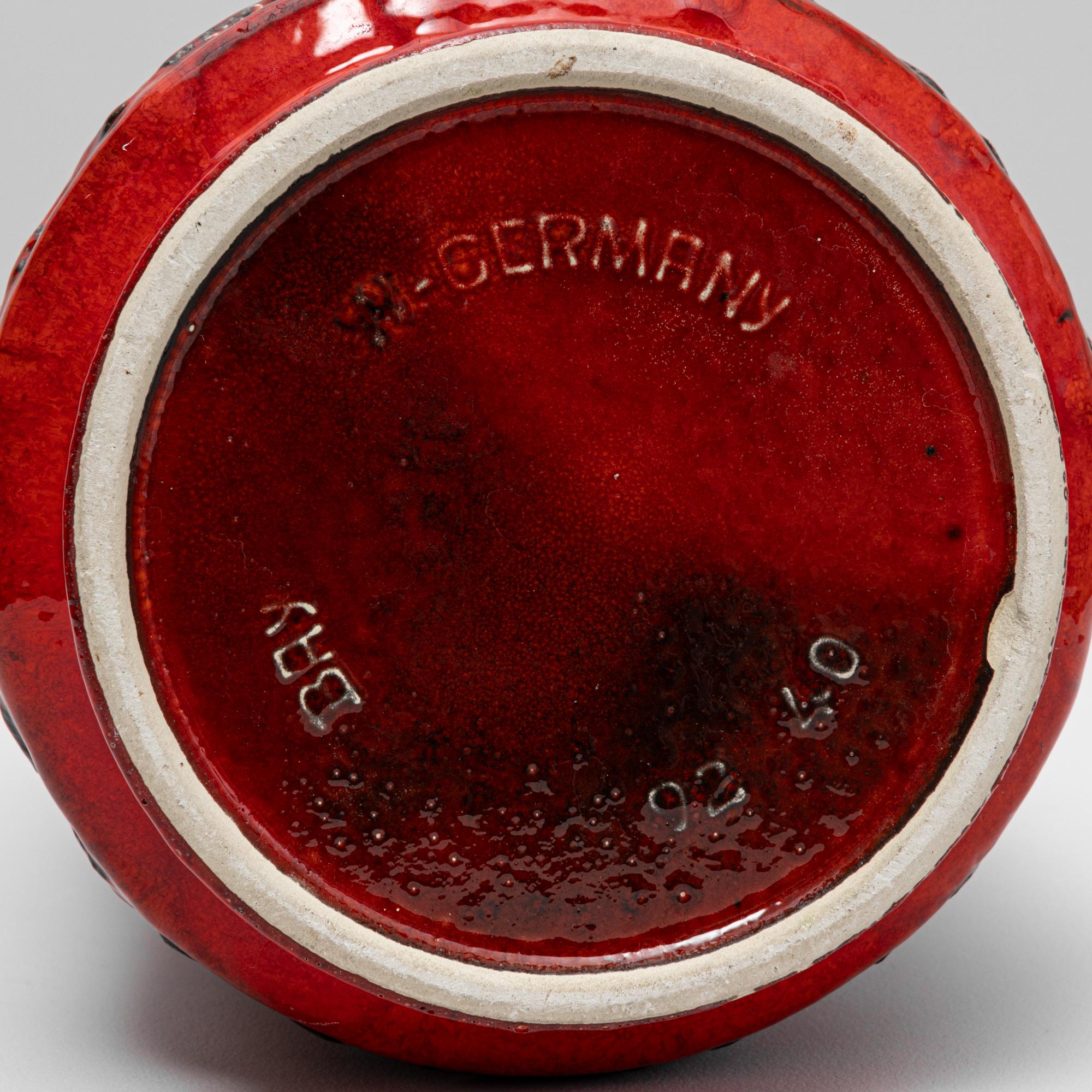 Vase en céramique allemande du 20e siècle 