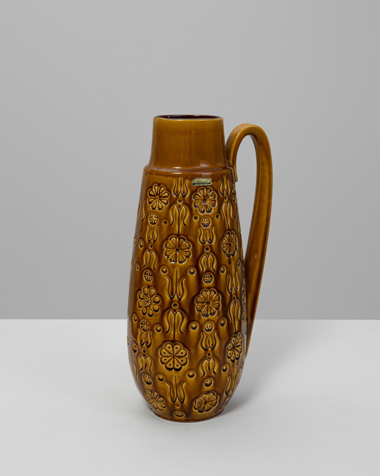 Vaso in ceramica tedesco del XX secolo 