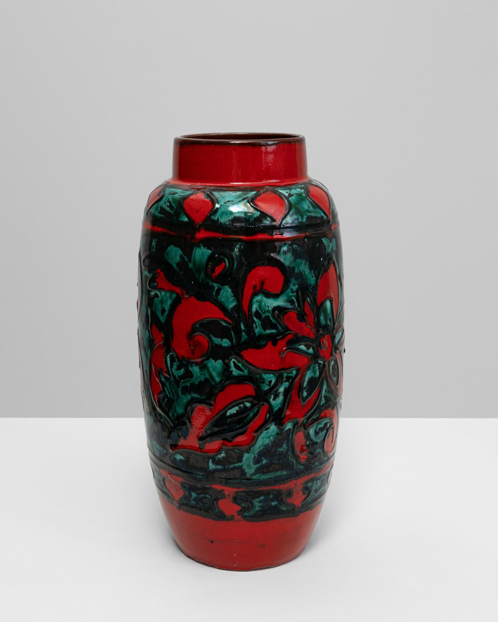 Vase en céramique allemande du 20e siècle 