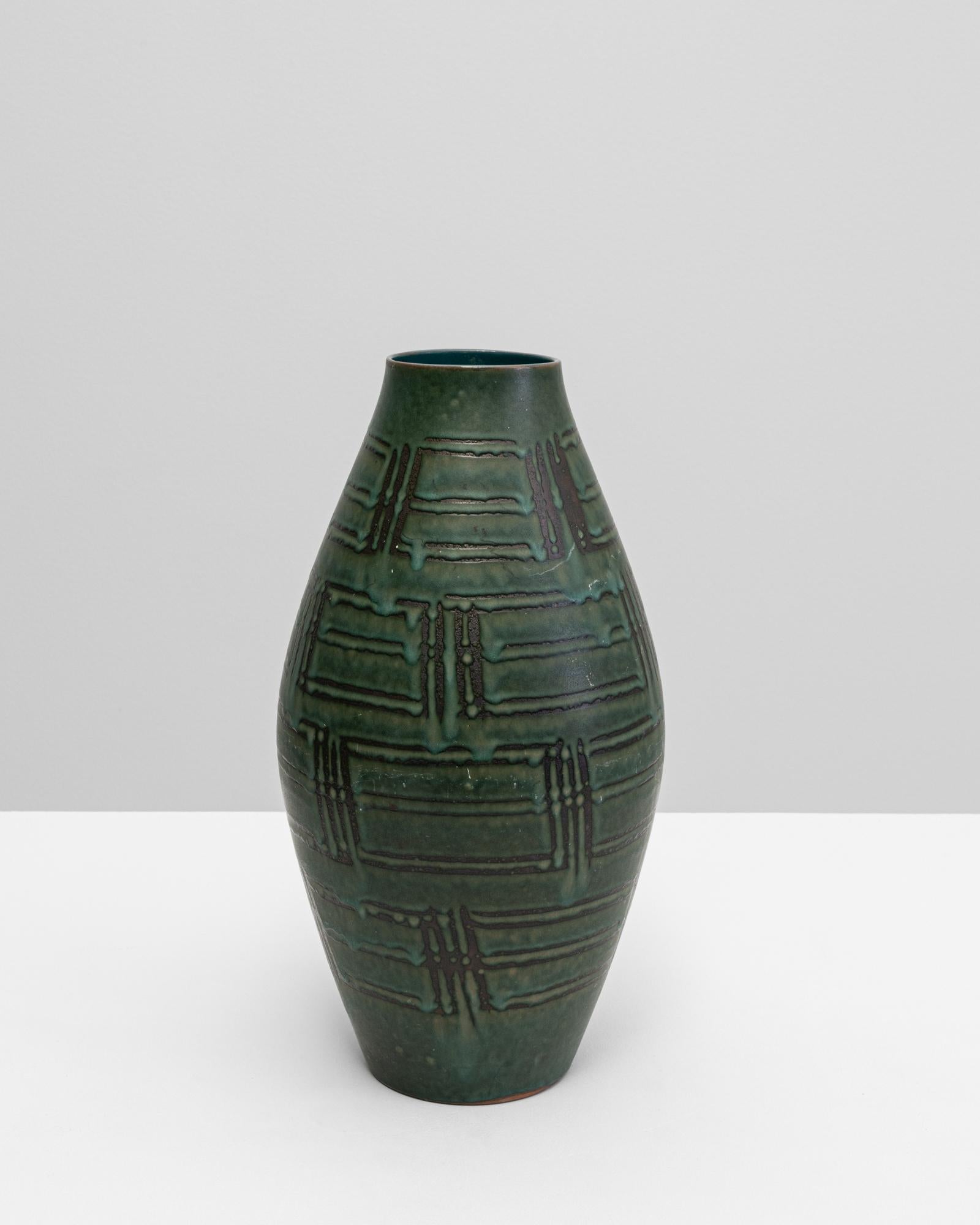 Vase en céramique allemande du 20e siècle 