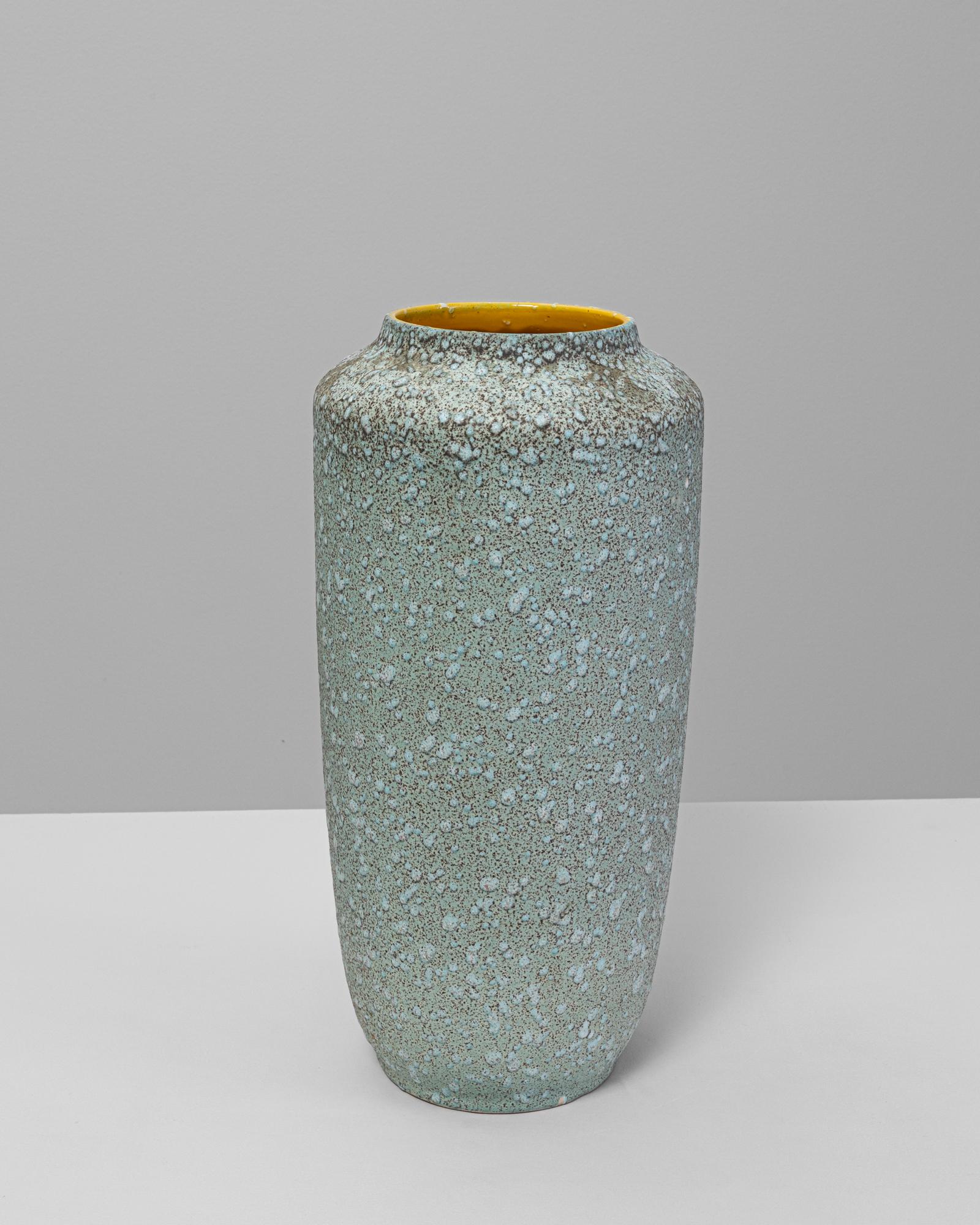 Jarrón de cerámica alemán del siglo XX 'W. Alemania