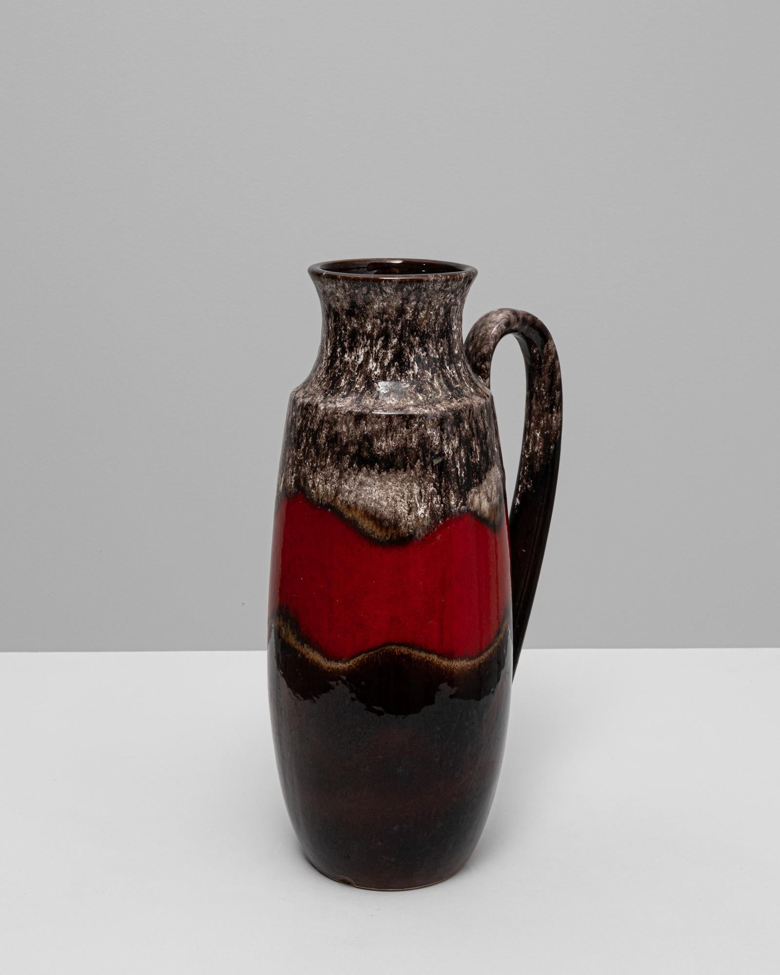 Vase en céramique allemande du 20e siècle 