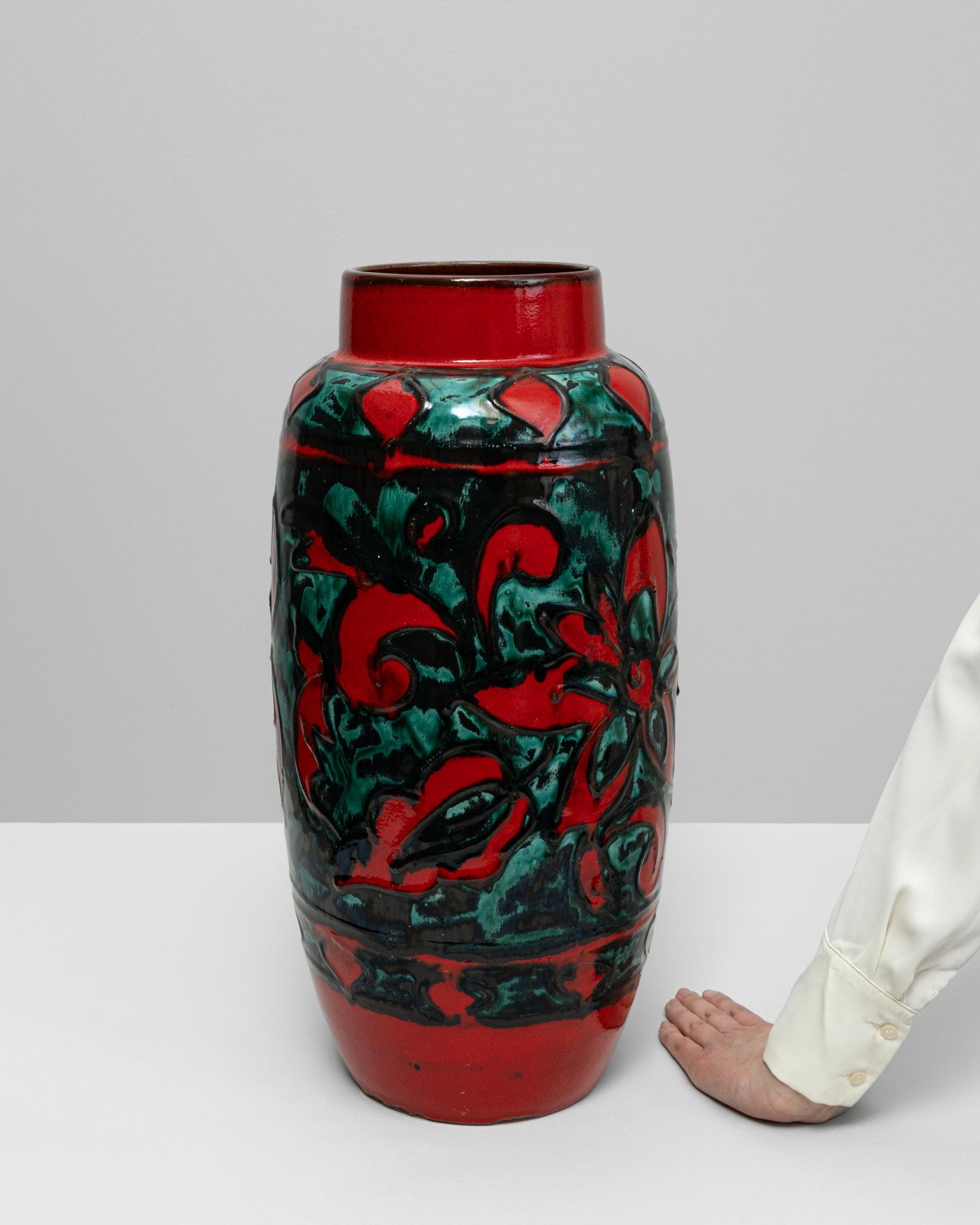 20ième siècle Vase en céramique allemande du 20e siècle 