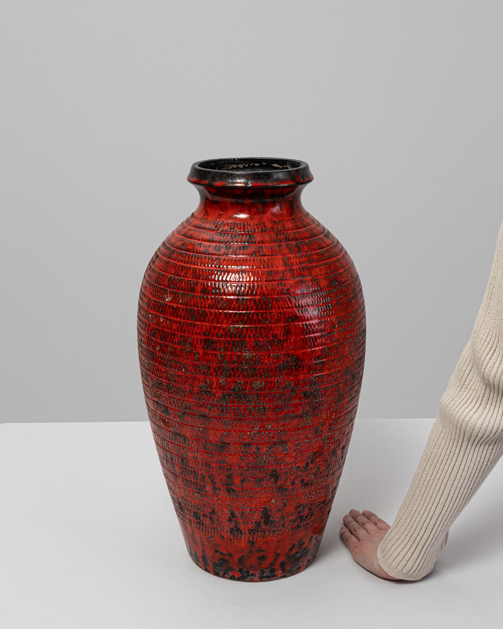 20ième siècle Vase en céramique allemande du 20e siècle 