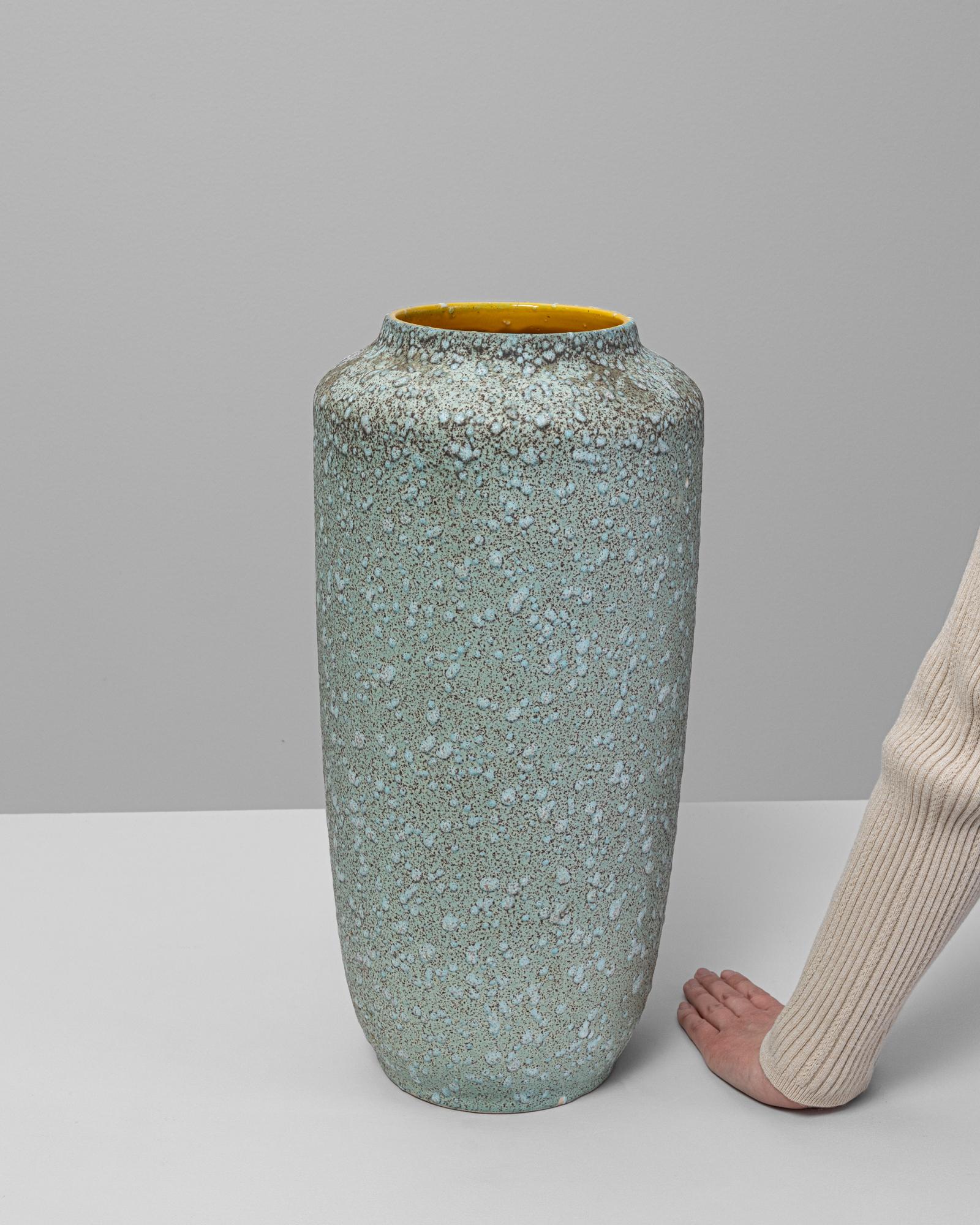 Jarrón de cerámica alemán del siglo XX 'W. Alemania