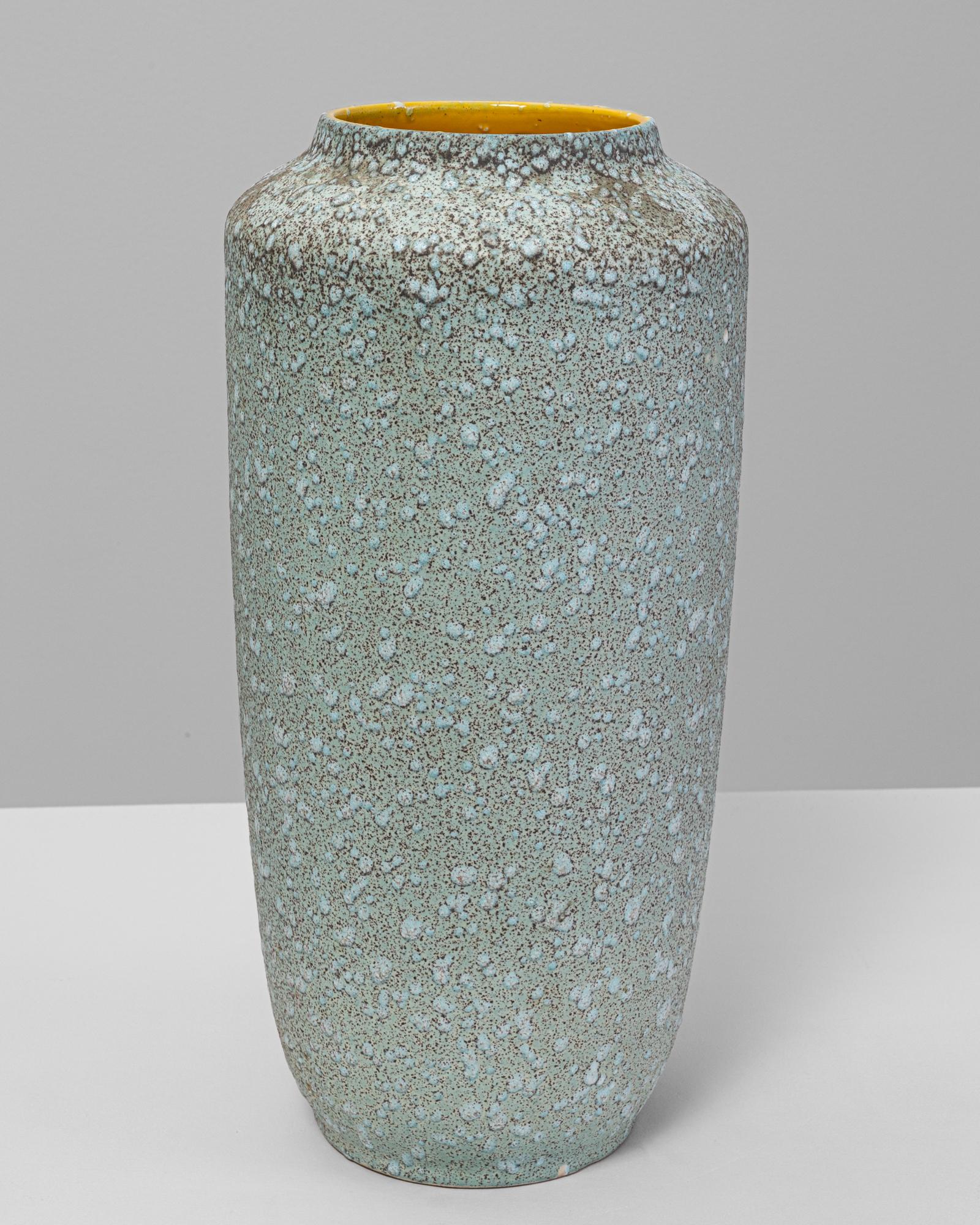 Jarrón de cerámica alemán del siglo XX 'W. Alemania