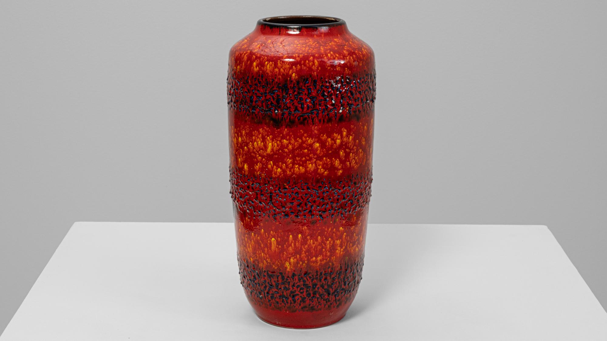 Vase en céramique allemande du 20e siècle 