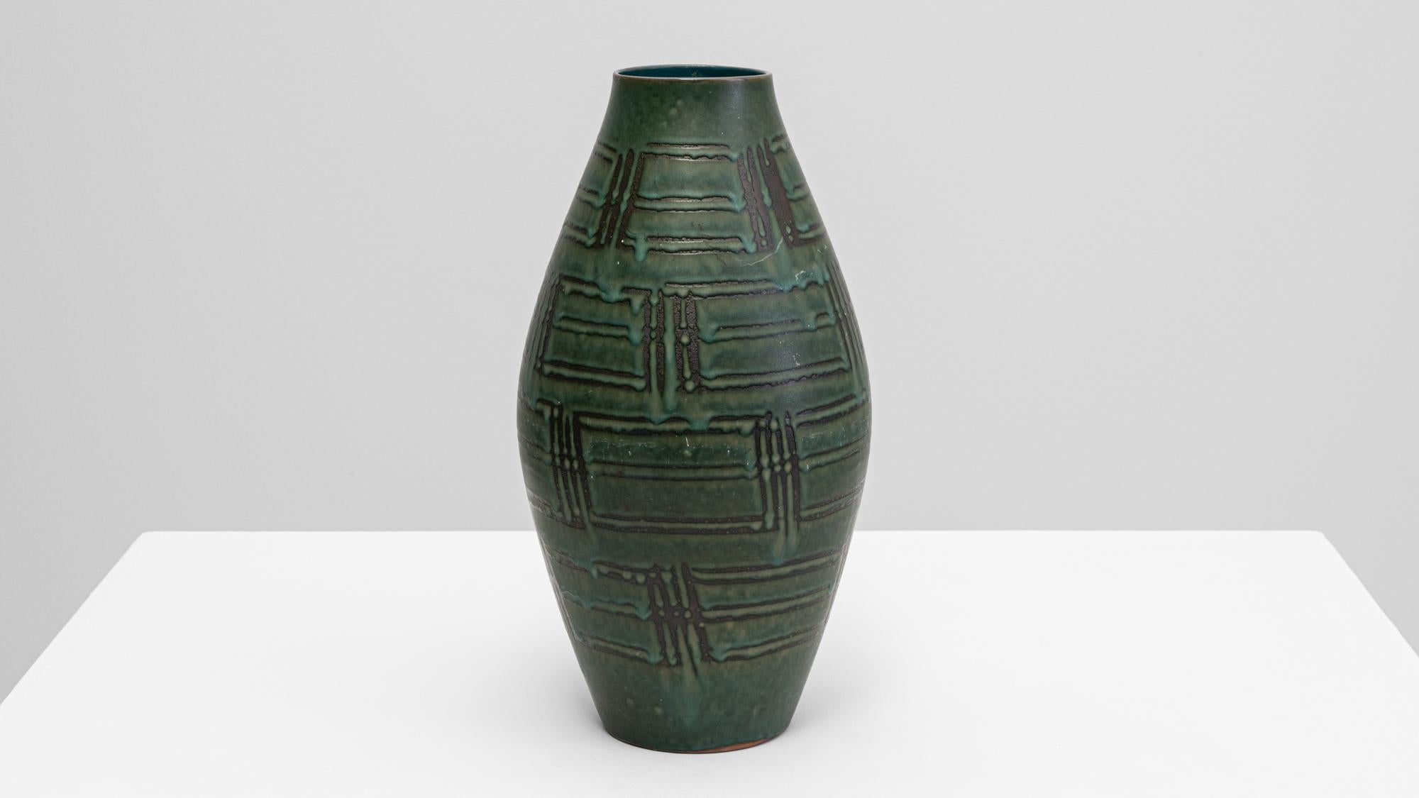 Vase en céramique allemande du 20e siècle 