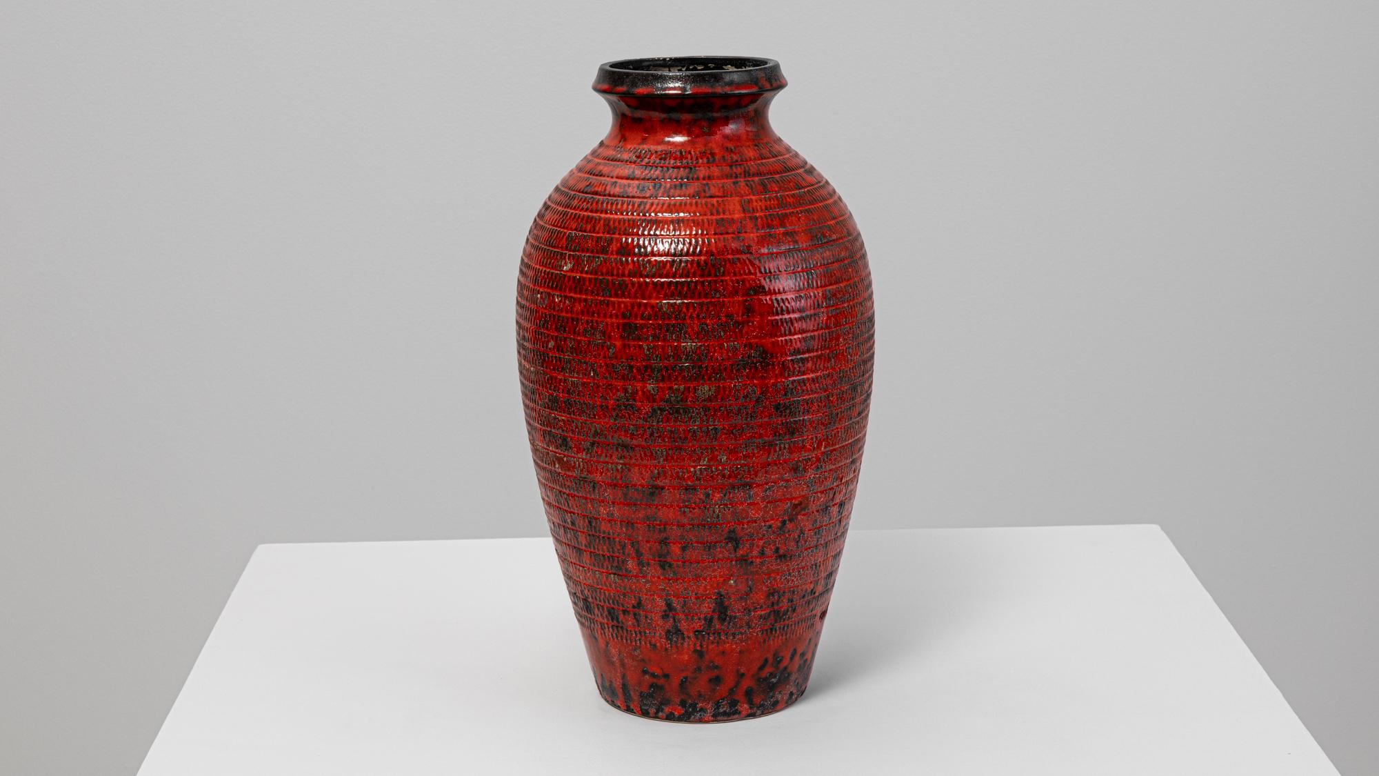 Vase en céramique allemande du 20e siècle 