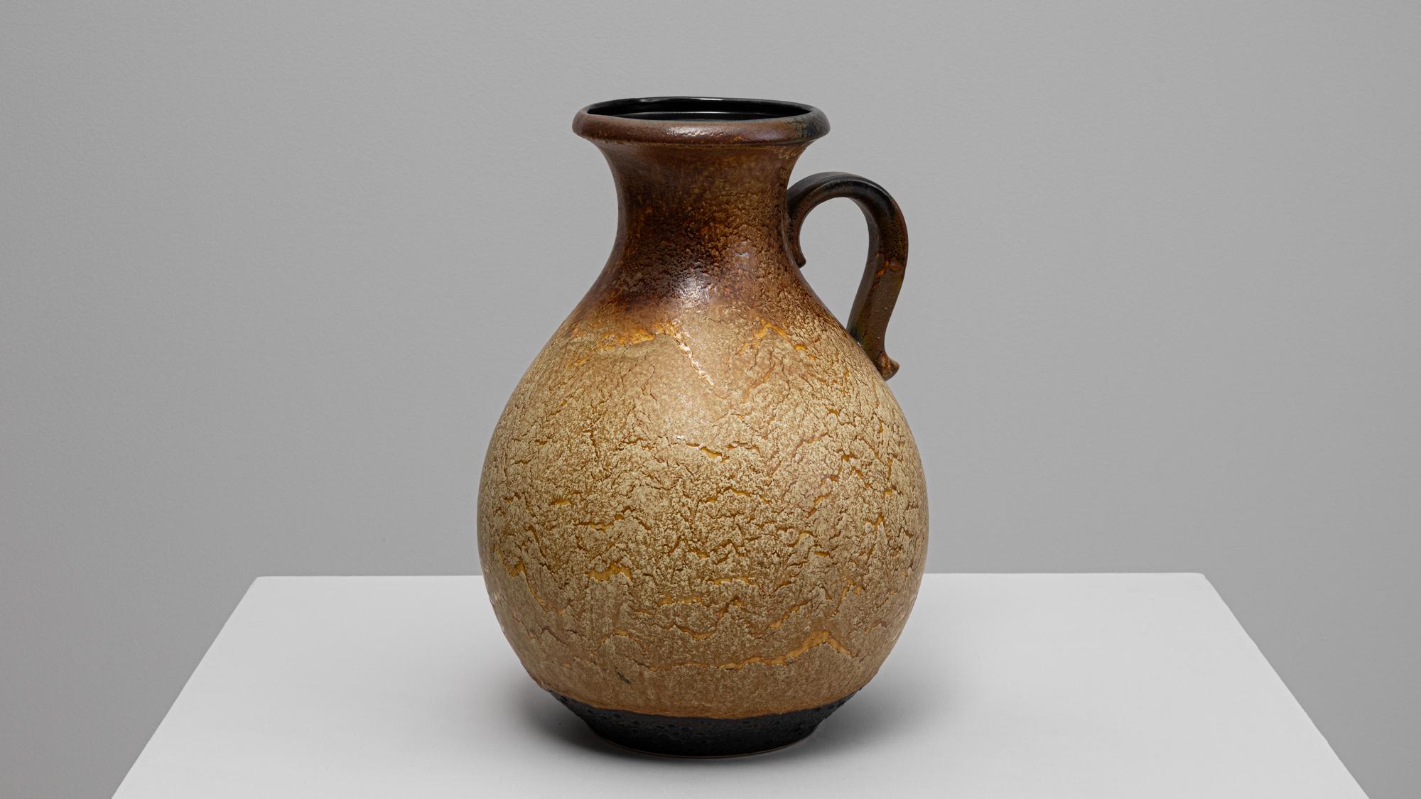 Vaso in ceramica tedesco del XX secolo 