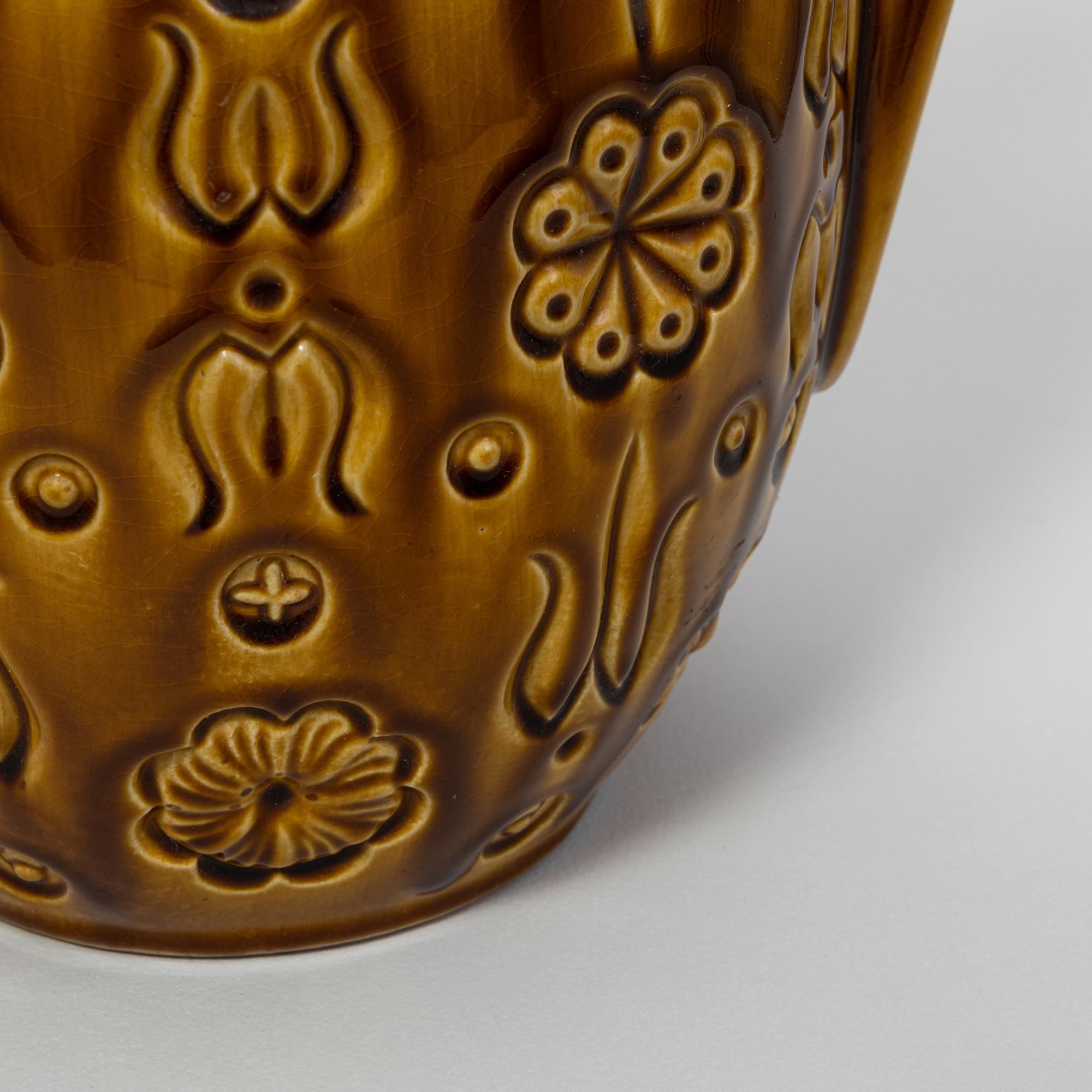 Vaso in ceramica tedesco del XX secolo 