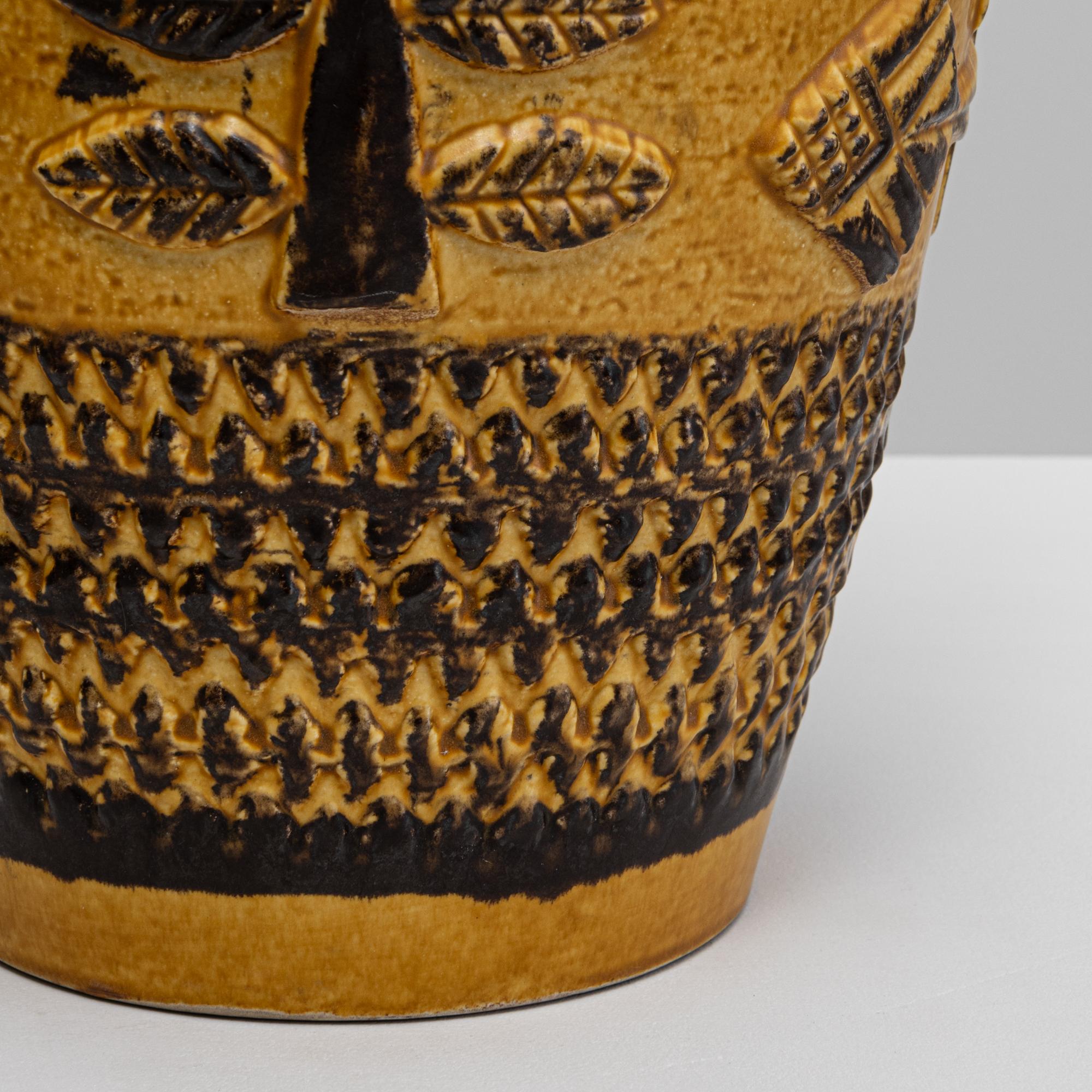 Vaso in ceramica tedesco del XX secolo 