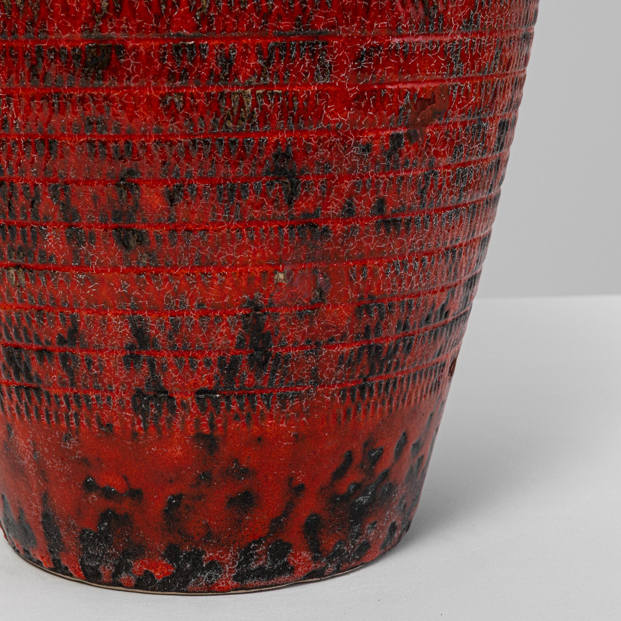 Vase en céramique allemande du 20e siècle 