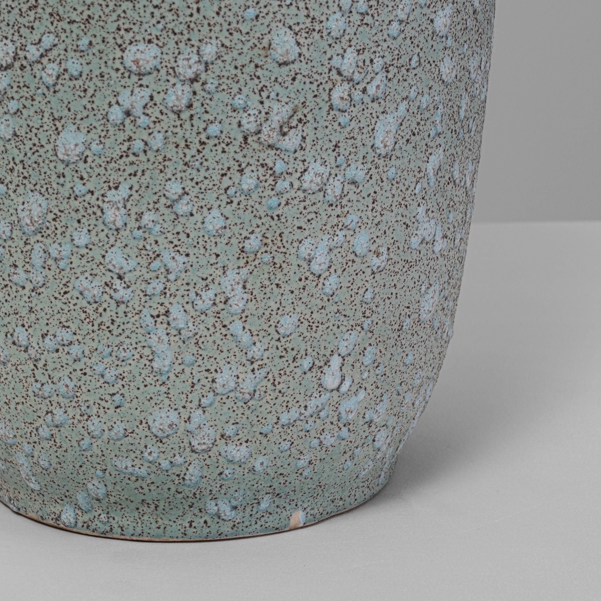 Jarrón de cerámica alemán del siglo XX 'W. Alemania