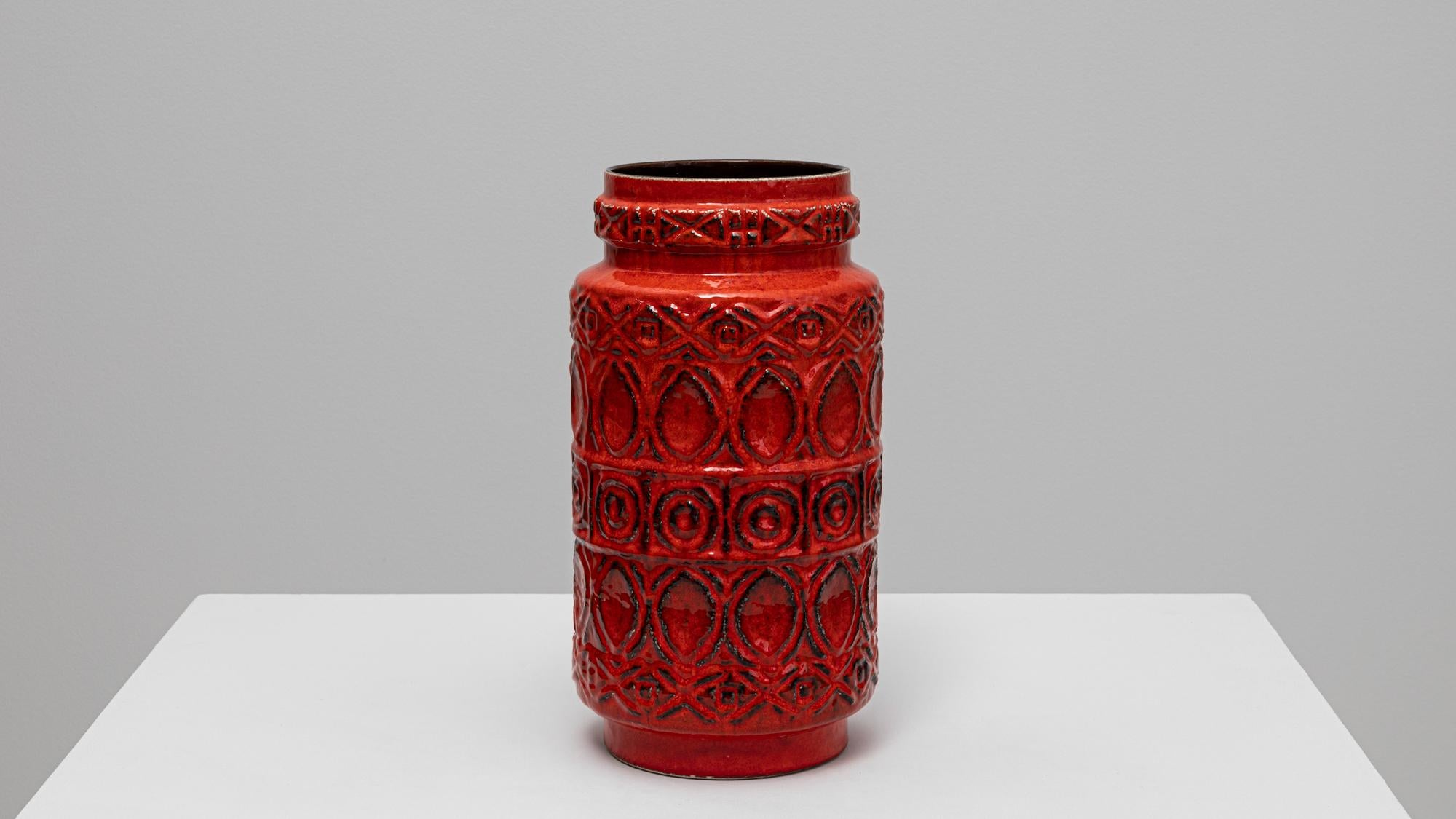 Vase en céramique allemande du 20e siècle 