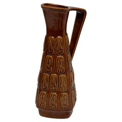 Vaso in ceramica tedesco del XX secolo "W. Germania'' Vaso in ceramica