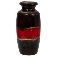 Vase en céramique allemande du 20e siècle "W. Allemagne" Vase en céramique